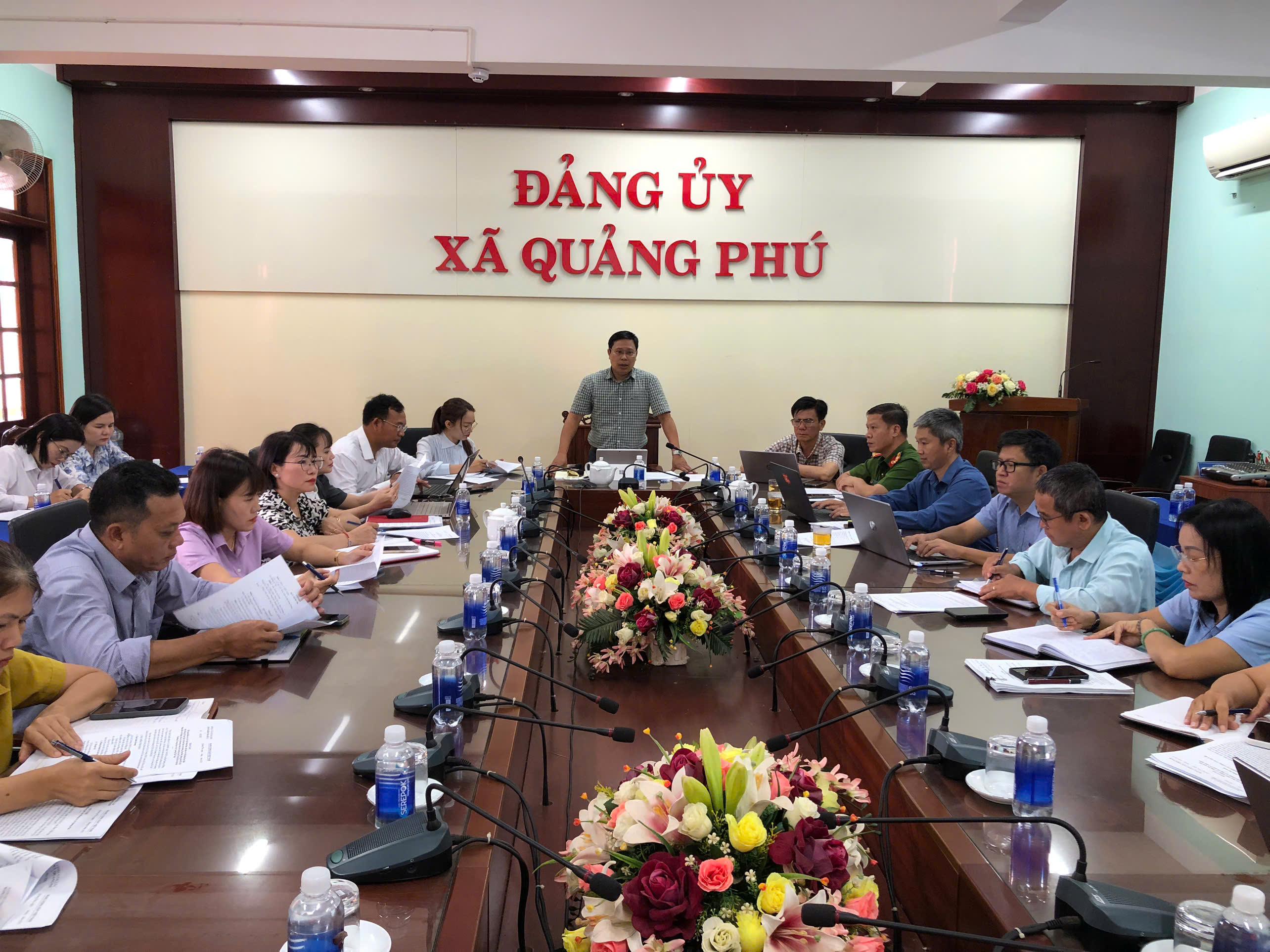 Hội nghị Ban chấp hành Đảng bộ xã Quảng Phú lần thứ II